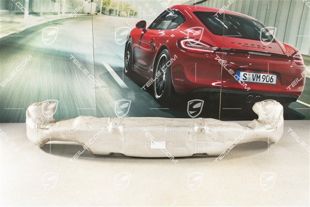 Hitzeschutz Stossfängerträger hinten