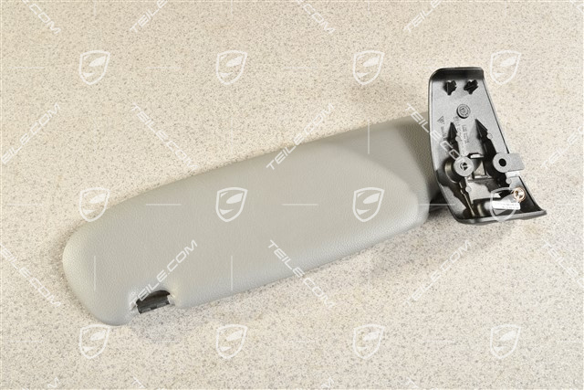 Sonnenblende, Cabrio, Kunstleder, Graffitigrau, R