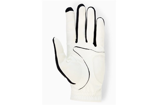 Golfhandschuh, Herren, schwarz/weiß, Men Regular