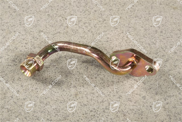 3,3L Turbo, obwód oleju turbosprężarki, Rura olejowa, zasilanie