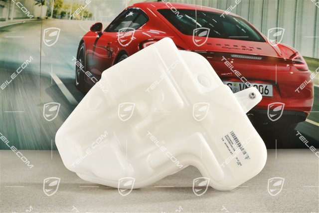 Window cleaning system reservoir / tank without night vision