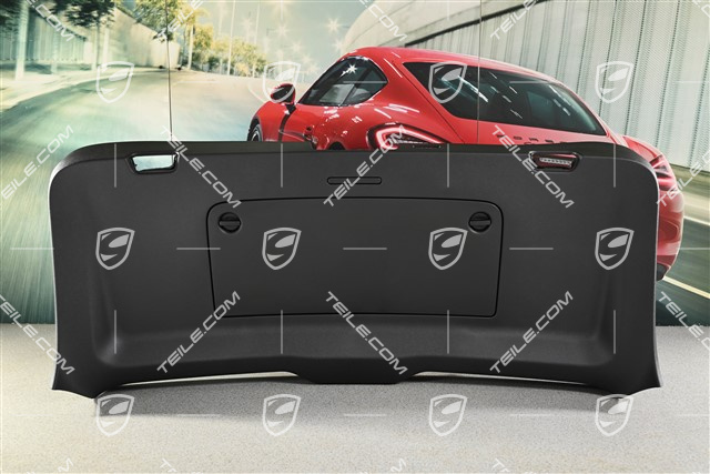 Tapicerka tylnej klapy / pokrywy bagażnika, czarna