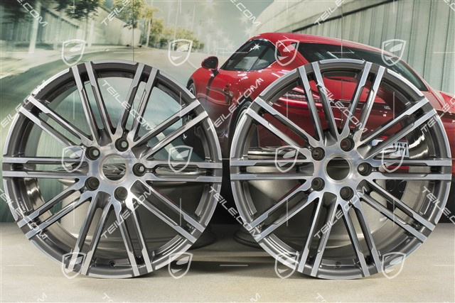 20" Felgensatz Turbo III, Felgen 8,5J x 20 ET51 + 11J x 20 ET70