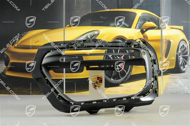 Retaining frame, lateral, black mat, L Retaining frame, lateral, black mat, L