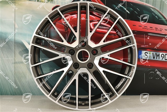 21" Felgensatz Turbo Design II / Turbo V, 9,5J x 21 ET71 + 11,5J x 21 ET69