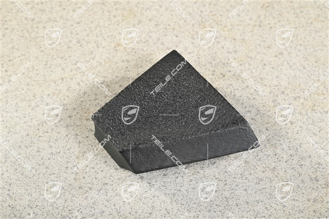 Sealing wedge, front bumper