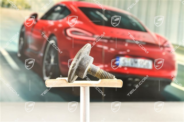 Front axle, eccentric bolt, L=R