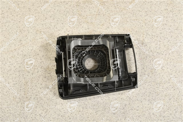 Abdeckung Schaltkulise, PDK-Getriebe, Schwarz / Galvanosilber