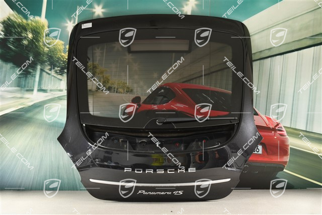 Deck lid, with hole for rear window wiper, KPL