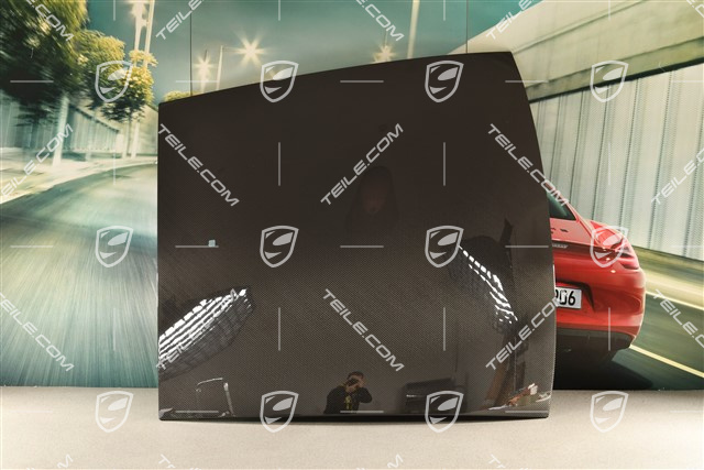 Dach / zewnętrzne poszycie dachu, carbon, wersja USA, z otworem na antenę