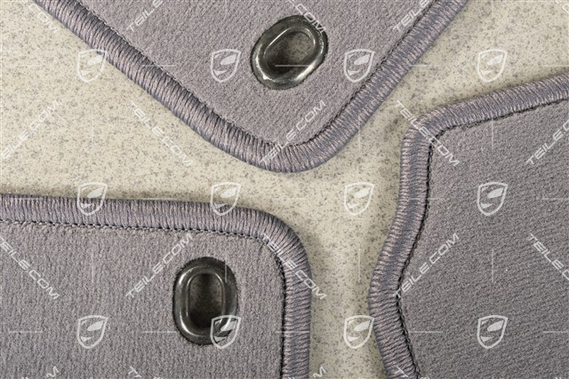 Fußmattensatz, klassikgrau