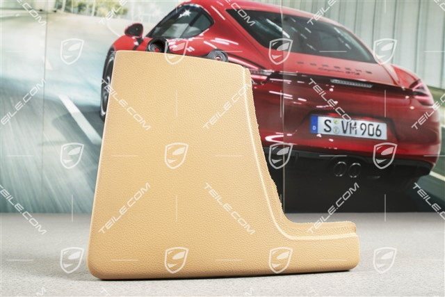 Mittelkonsole, Blende, Kunstleder, seitlich, Sandbiege, L