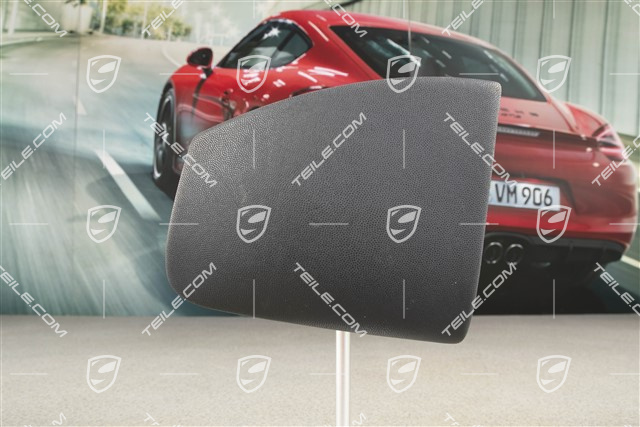 Centre console trim, top, leatherette, Metropole blue, L