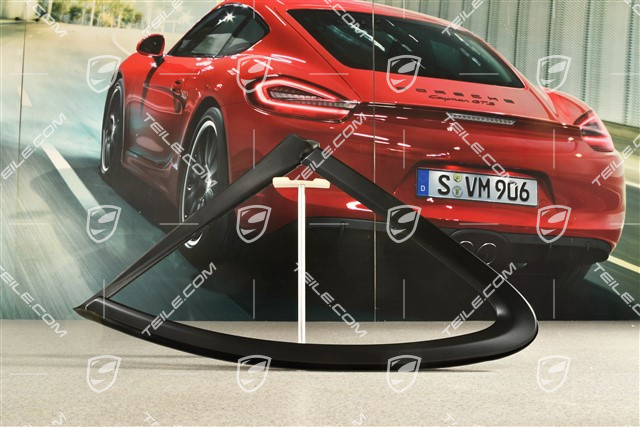 Sport Turismo, Zierleiste, Seitenscheibe, hinten, Schwarzmatt, R