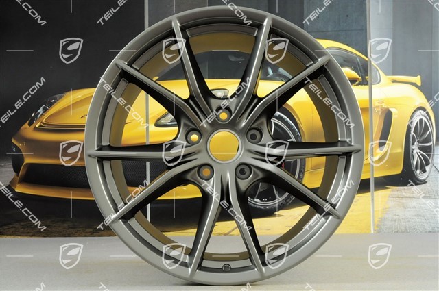 20" Felge Carrera S (IV), 11,5J x 20 ET56, Platinum-Seidenmatt