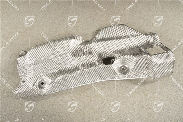 Centre tunnel heat protection, underbody, R