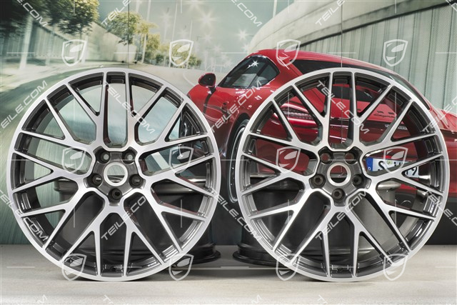 21-inch RS Spyder alloy wheels set, 9,5J x 21 ET27 + 10J x 21 ET19