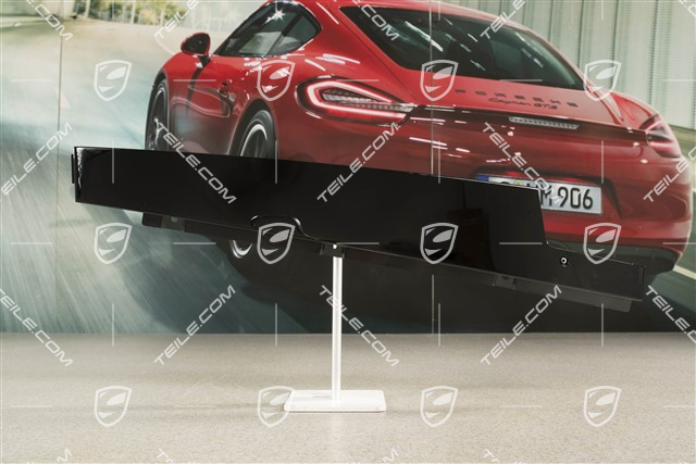 B-Säule Außen Blende, Vorne, Schwarz, L