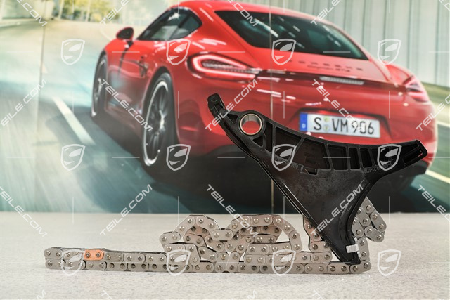 Łańcuch rozrządu ze ślizgiem napinacza
