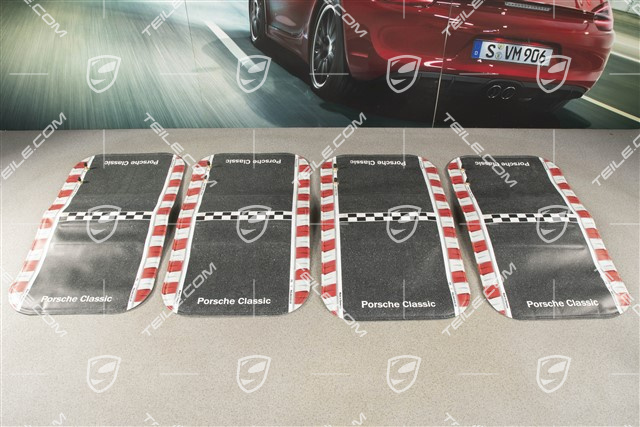 Porsche Classic Reifenschoner Set für alle Modelle mit Reifenbreite bis 255mm