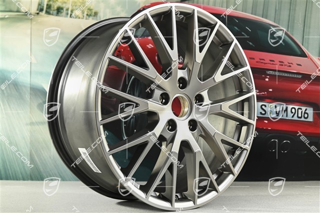 21" Felge Panamera Exclusiv Design, 9,5J x 21 ET71, Turbonite