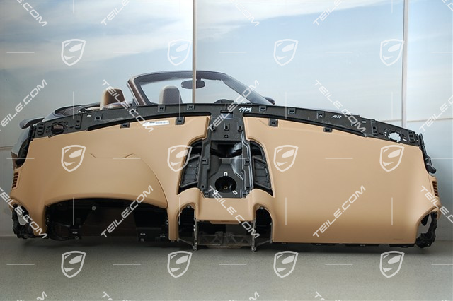 Dashboard trim, leatherette, luxor beige