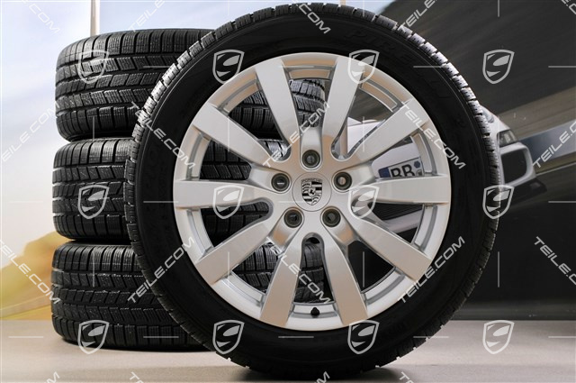20" SportDesign II Winterräder Satz, Felgen 9J x 20 ET57 + NEUE Pirelli Winterreifen 275/45 R20, ohne RDK-Sensoren