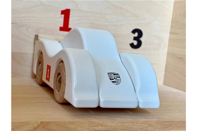 Porsche tor wyścigowy z drewna - zabawka