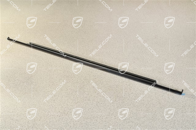 Zierleiste, Aluminium-Paket, schwarz, Hinten, Unten, R