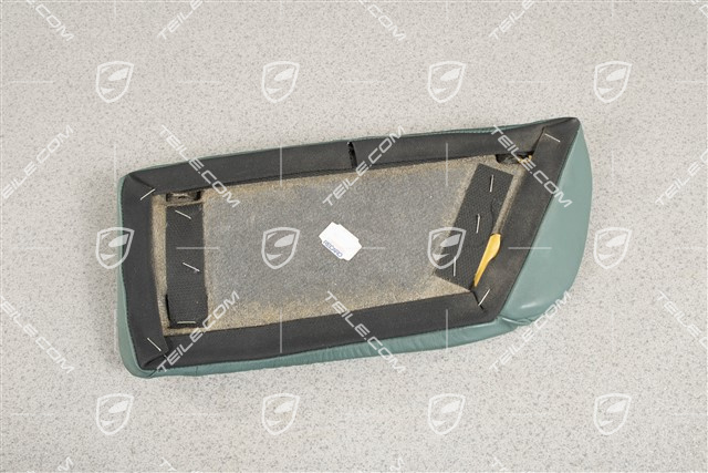 Rear / back seats, Lumbar support, Draped leather, Nephrite green, Convertible, L