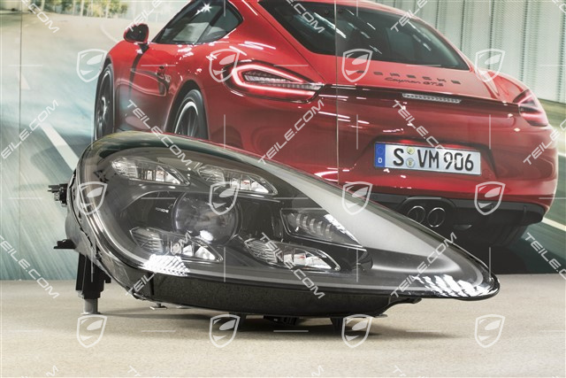 LED Matrix headlamp, darkened, incl. PDLS Plus, R