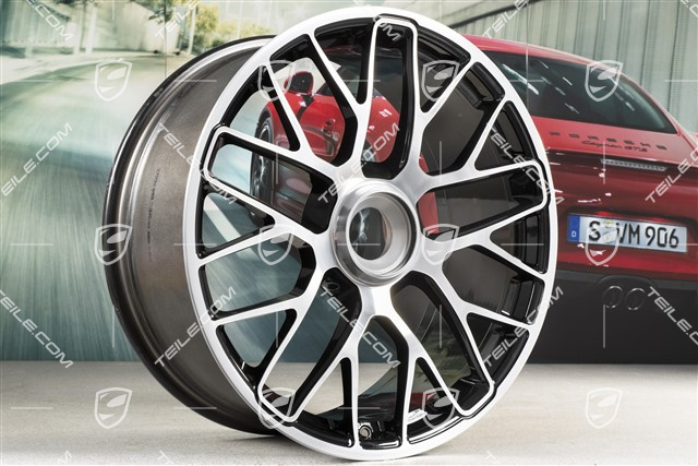 20-inch Wheels set Turbo S, central locking, 8,5J x 20 ET51 + 11J x 20 ET59