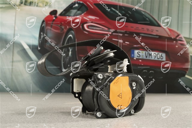 Sicherheitsgurt, Hinten, Schwarz, L