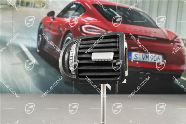 Boczny nawiew powietrza, Czarny, L