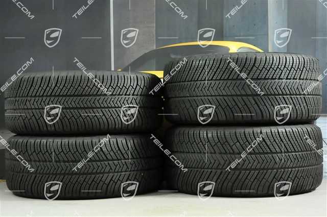 19-inch TURBO II winter wheel set, wheels 9J x 19 ET 60 + 10J x 19 ET61 + NEW tyres Michelin Pilot Alpin 4, 255/45 R19+285/40 R19, with TPM
