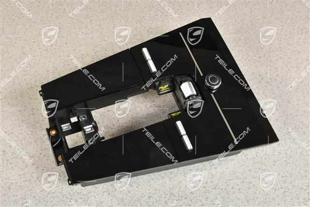 Control panel, centre console / tunnel, front, High gloss black