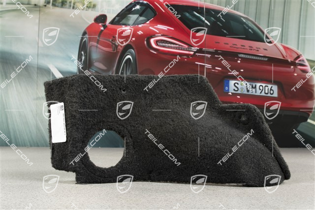 Einfassband Scharniersäule für Fahrzeuge mit Airbag, Teppich, Schwarz, LL/R