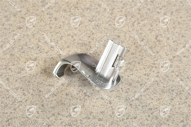 Betaetigungsknopf / Kippgriff für die Rückenlehne, Galvanosilber, R