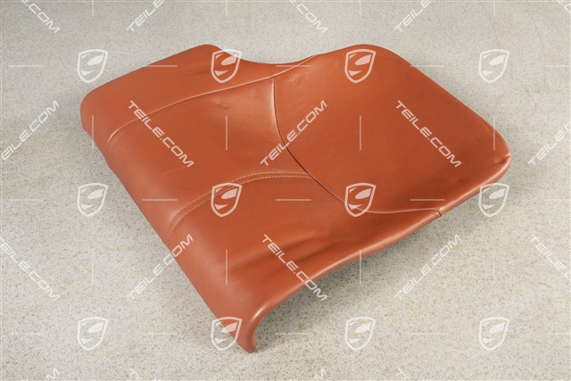 Back seat lower / cushion, Coupe/Targa, leather, Terracotta, R