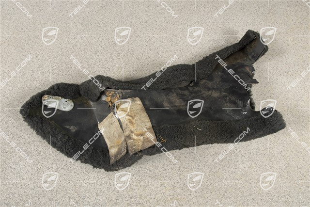 Einfassband Scharniersäule für Fahrzeuge ohne Airbag, Teppich, Schwarz, LL/L