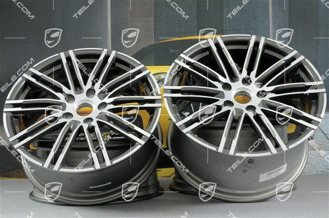 20-inch rims set Turbo III, rims 8,5J x 20 ET51 + 11J x 20 ET56