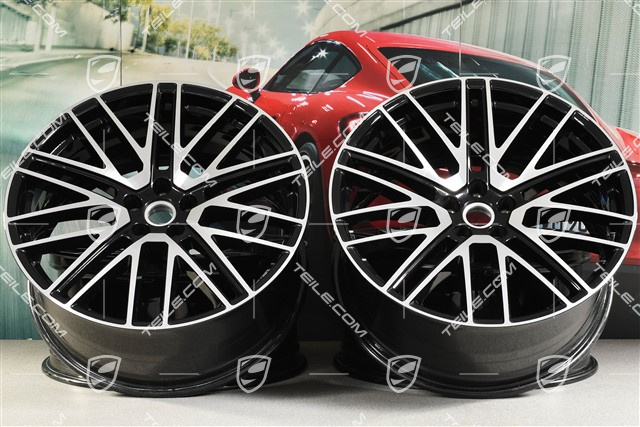 21-inch "911 Turbo 5 Design", alloy wheels set, 9,5J x 21 ET27 + 10J x 21 ET19
