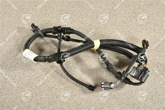 4 GTS / Turbo, Stossfänger vorne, Kabelstrang, PDC / Parkassistent / Einparkhilfe / Real Top View