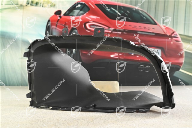 Prowadnica powietrza 3,0L 245kW / 3,6L 309kW / Diesel 3,0L 155/176/180/190/193kW / Diesel 4,2L, czarna satyna, R