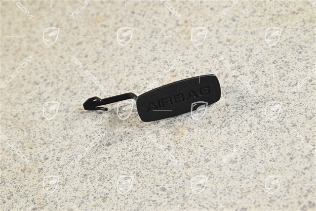Abdeckkappe Airbag, Schwarz, R