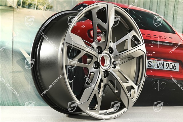 21" Felgensatz Cross Turismo Design, 9,5J x 21 ET60 + 11,5J x 21 ET66, in Turbonit