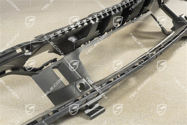 Grille, Center, Matt black
