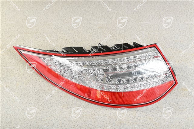 Rear light / tail light, clear glass, LED, Facelift, L