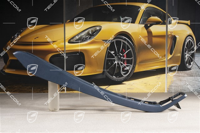 Centre console / tunnel, Leatherette, Midnight blue