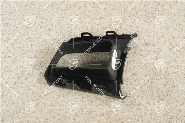 Osłona, Tylna, Sportowa kierownica GT, Czarna, L